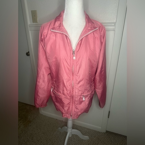 Eddie Bauer Jackets & Blazers - Eddie Bauer Pink Outdoor Windbreaker Jacket size M